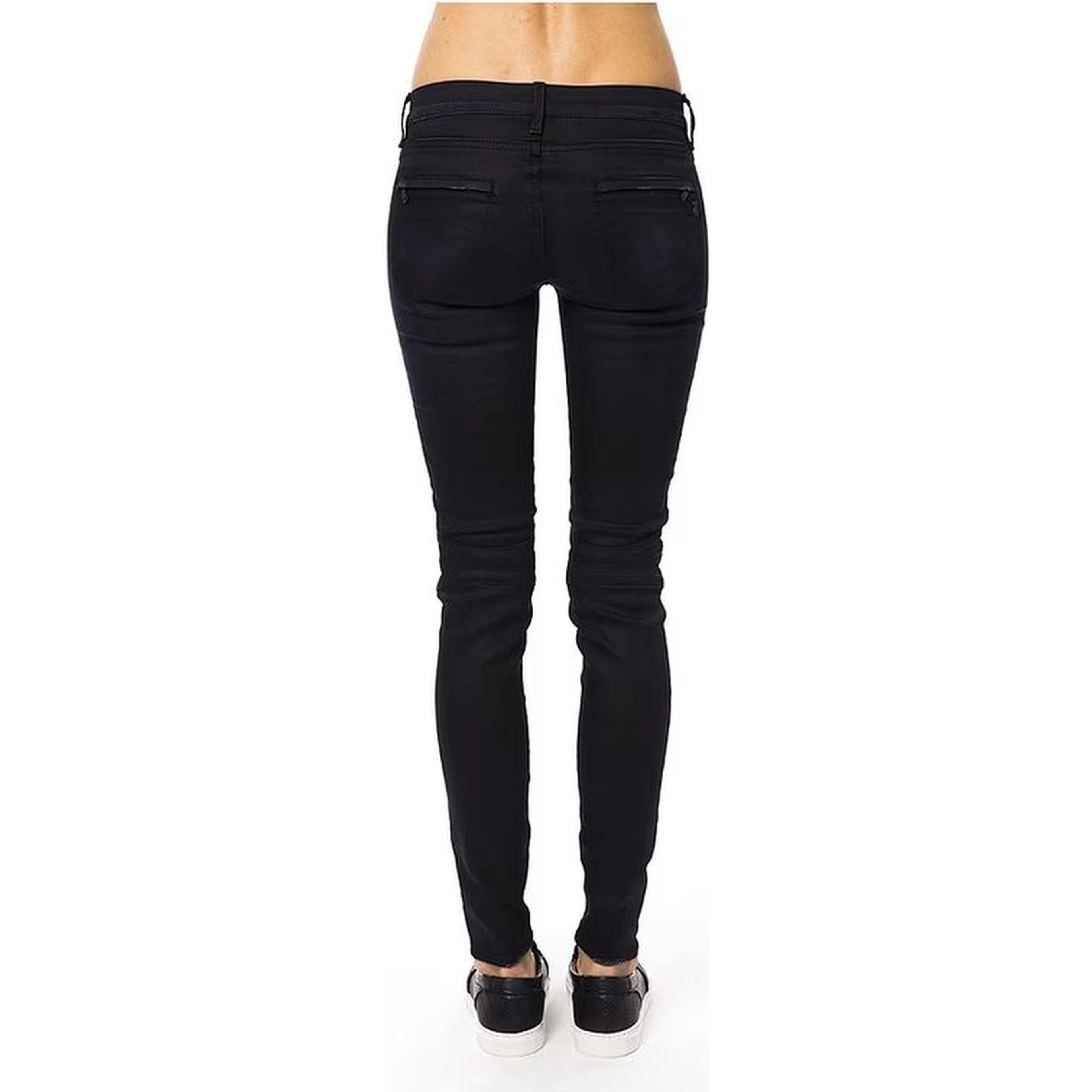 Blue Cotton Skinny Jeans