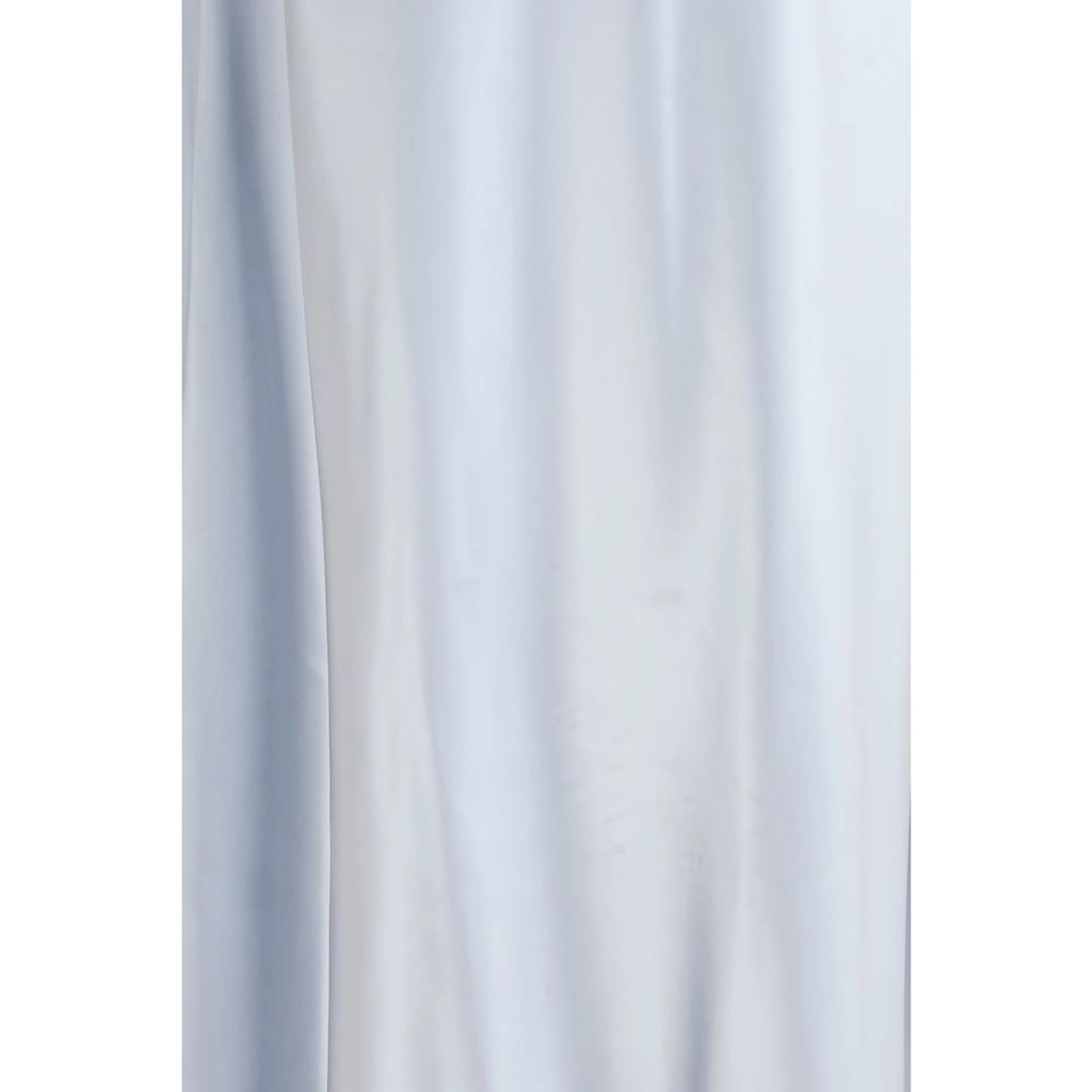 Light Blue Viscose Long Skirt