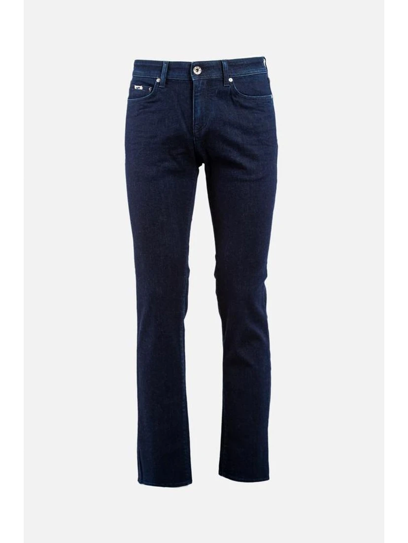 Blue Cotton Jeans Denim