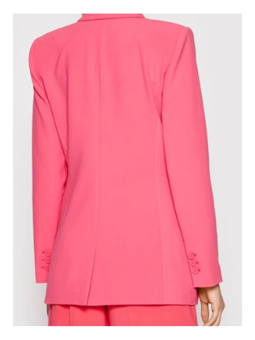 Red Polyester Blazer