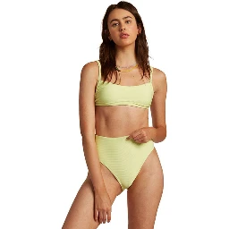 Bicolor Polyester Swim Shorts