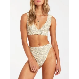 Beige Polyester Swim Shorts