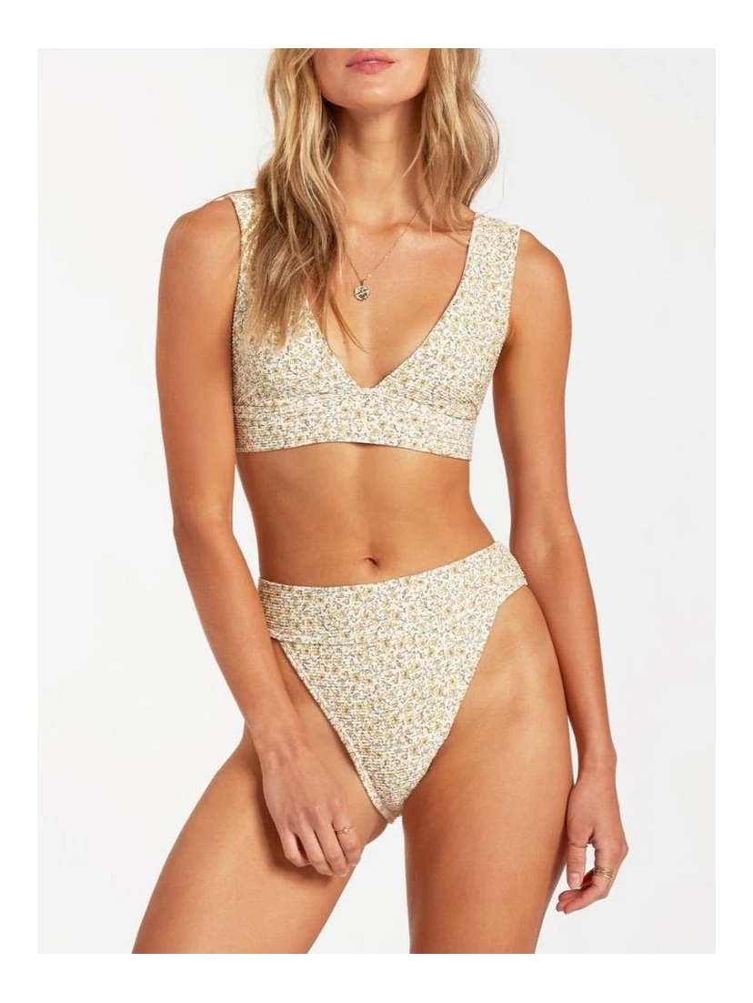 Beige Polyester Swim Shorts