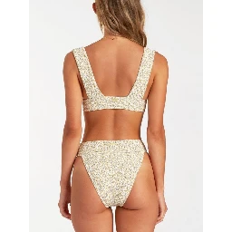 Beige Polyester Swim Shorts