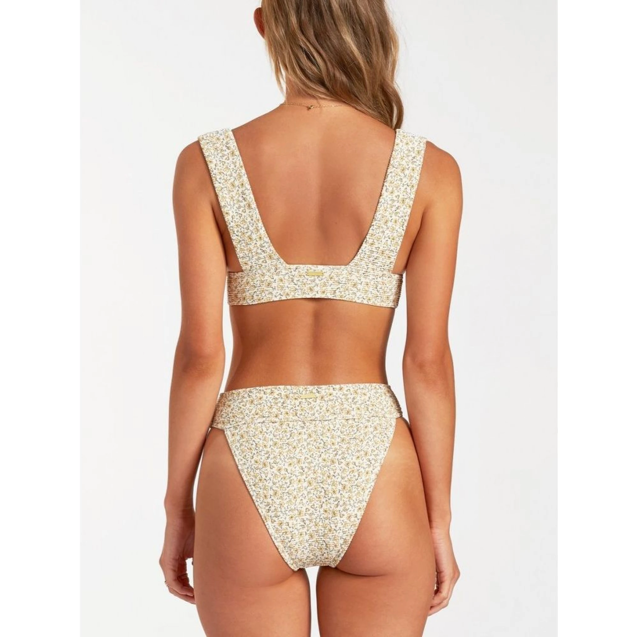 Beige Polyester Swim Shorts