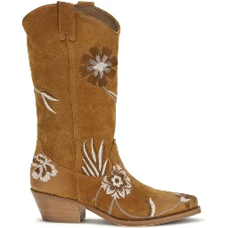 Brown Calf Leather Bos Taurus Shoes