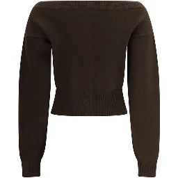Brown Cashmere Cardigan