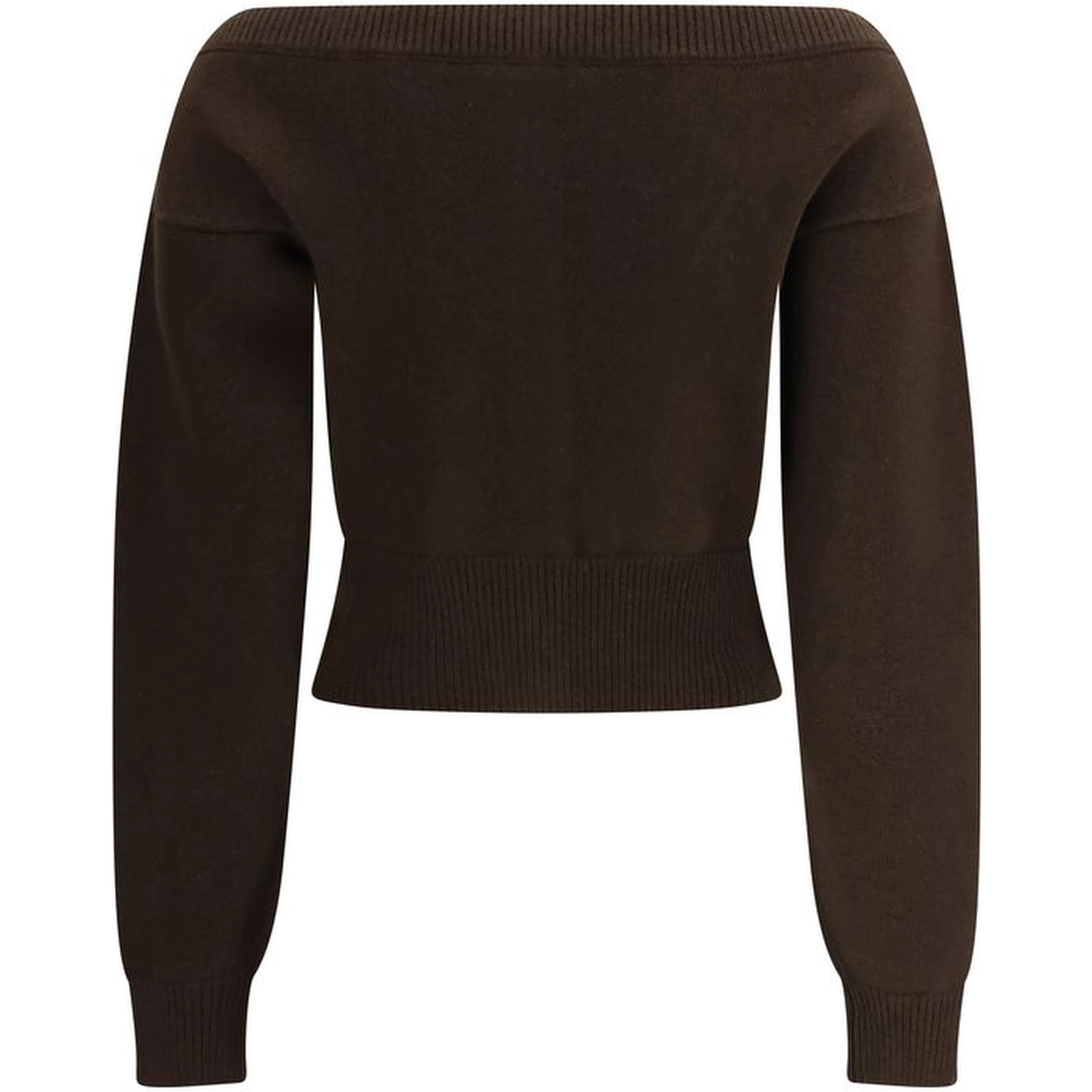 Brown Cashmere Cardigan