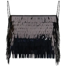 Black Polyester Top
