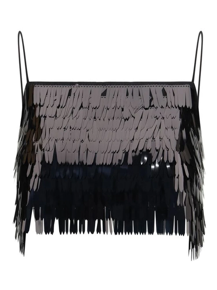 Black Polyester Top