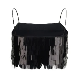 Black Polyester Top