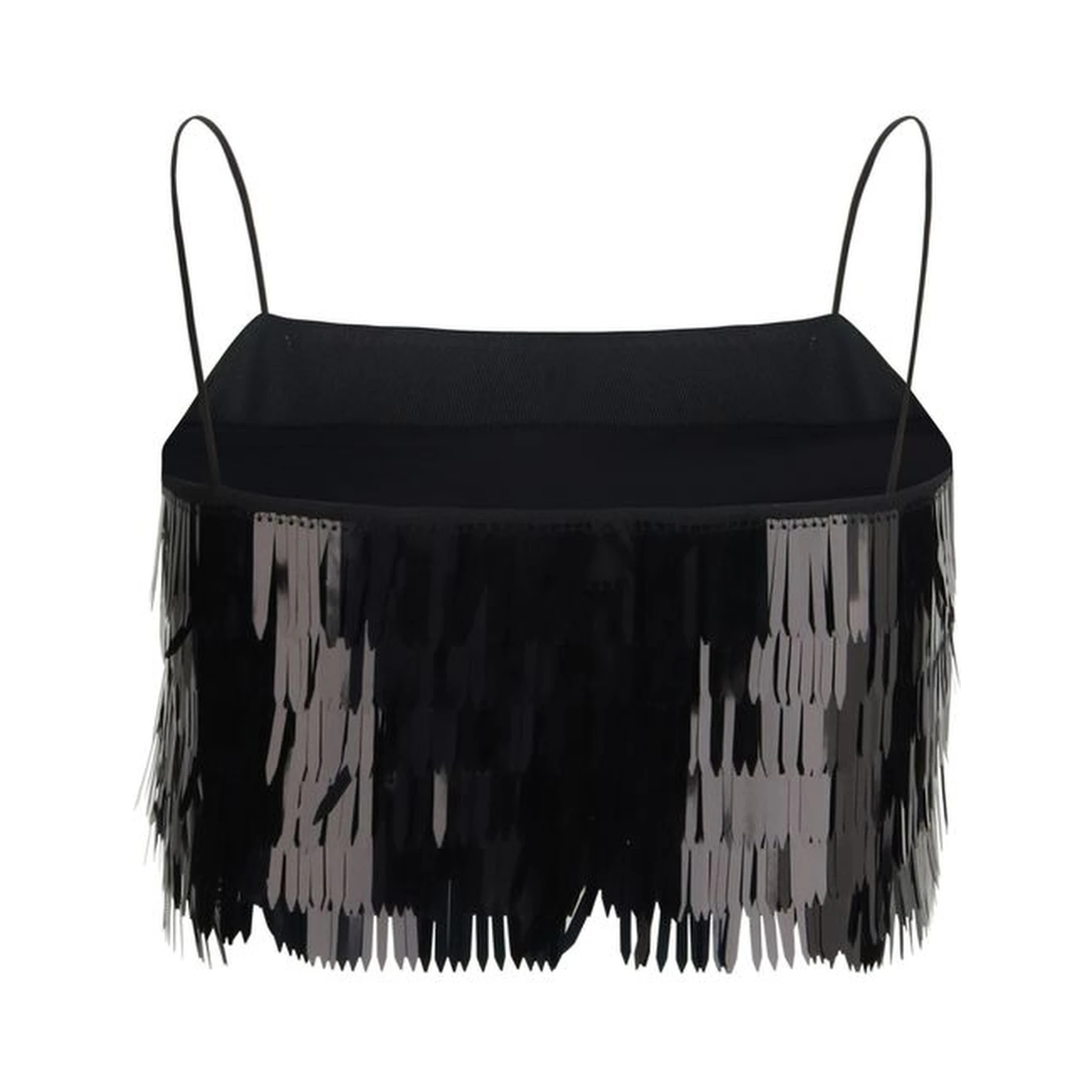 Black Polyester Top