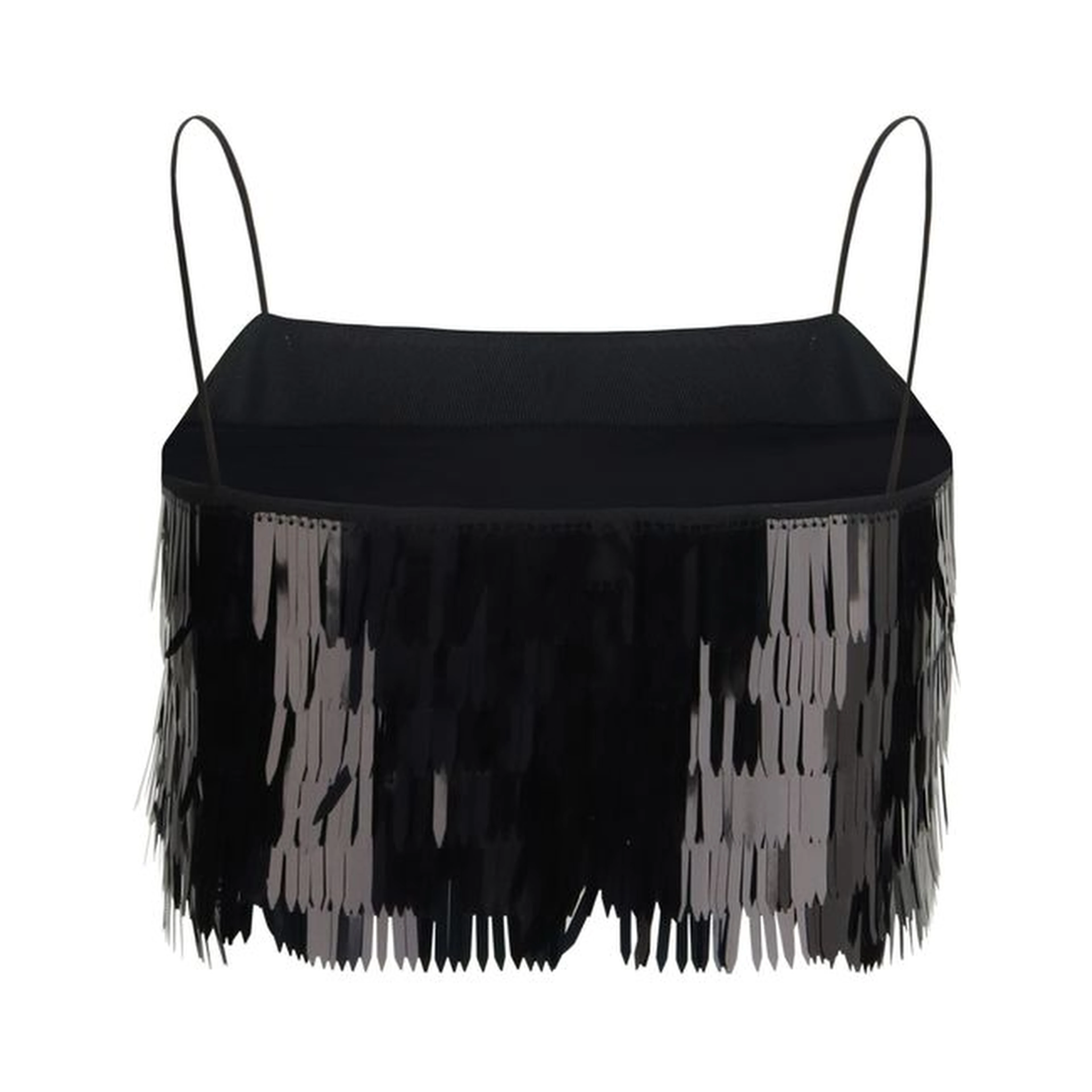 Black Polyester Top