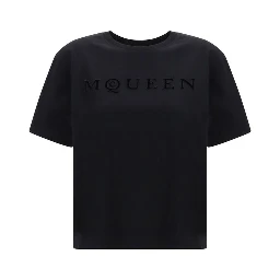 Black Cotton T-Shirt