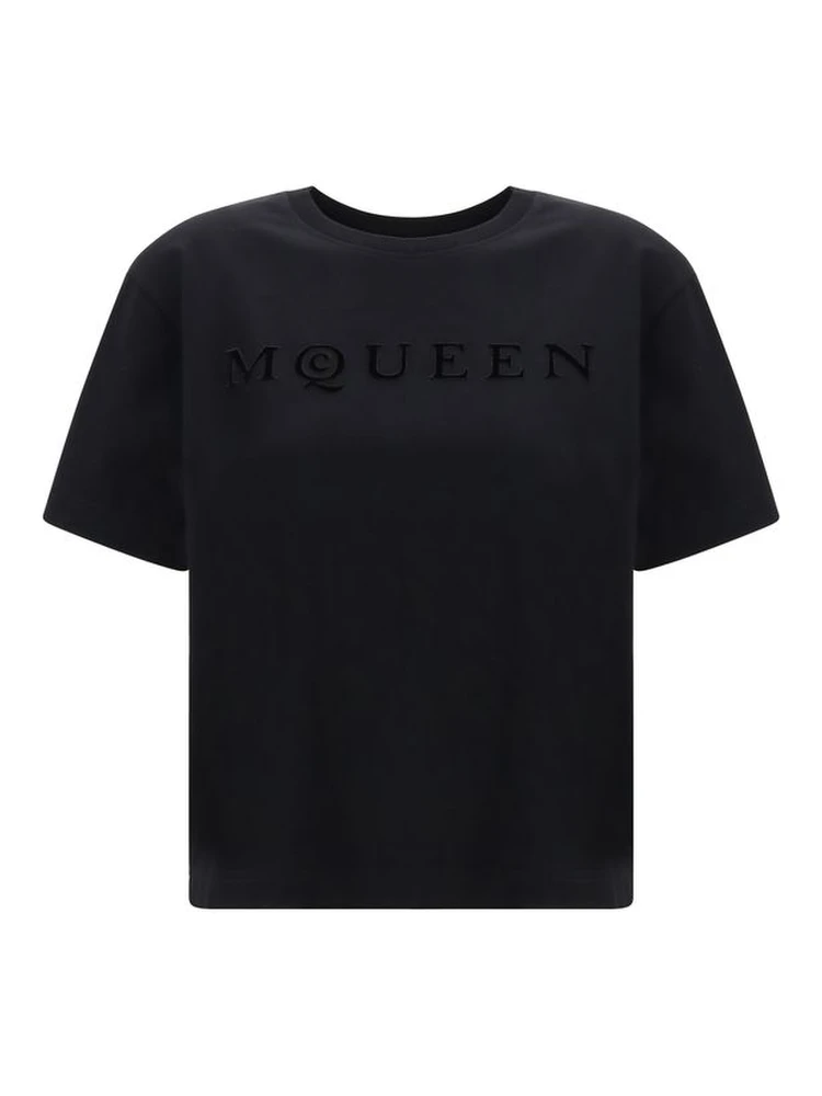 Black Cotton T-Shirt