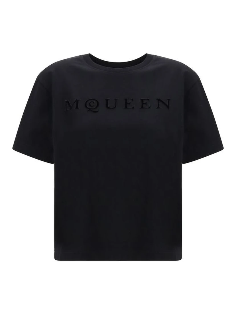 Black Cotton T-Shirt