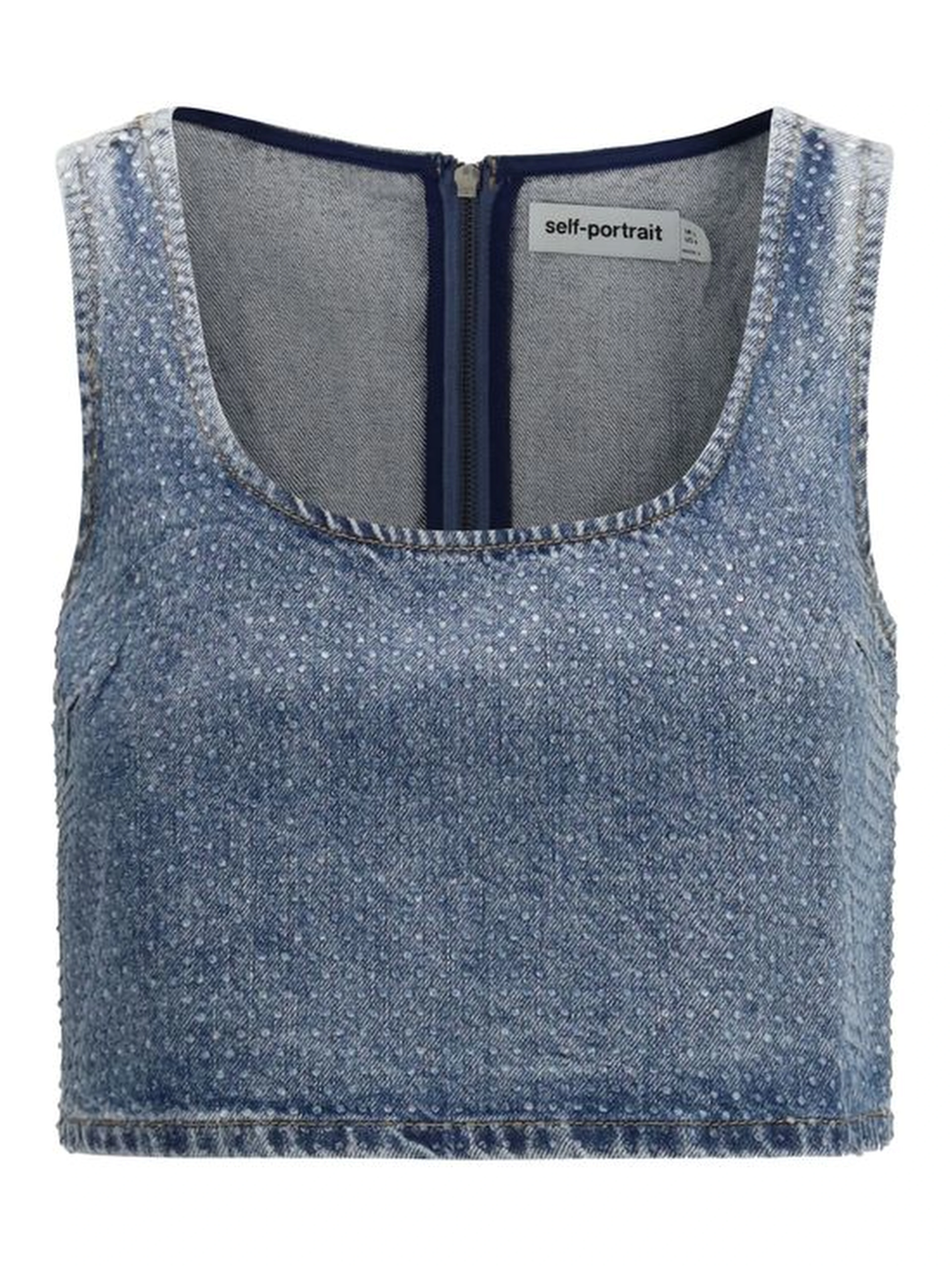 Blue Cotton Top
