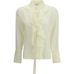 Bicolor Silk Shirt