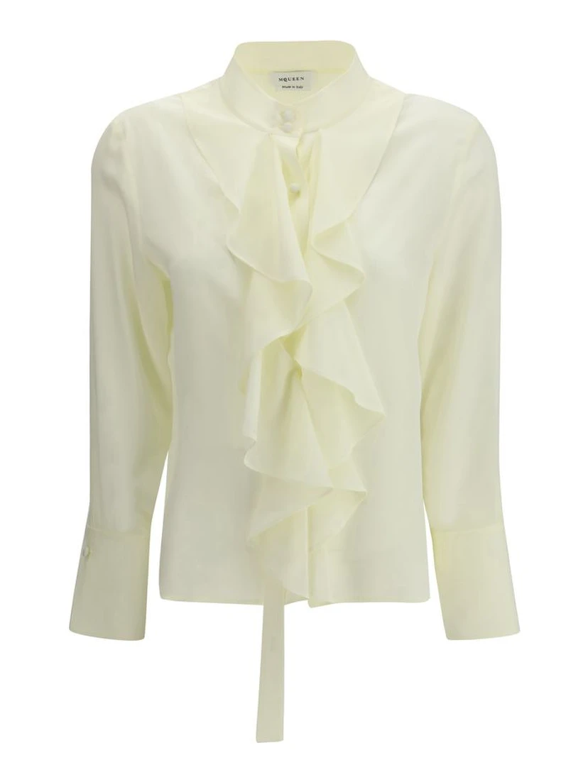 Bicolor Silk Shirt