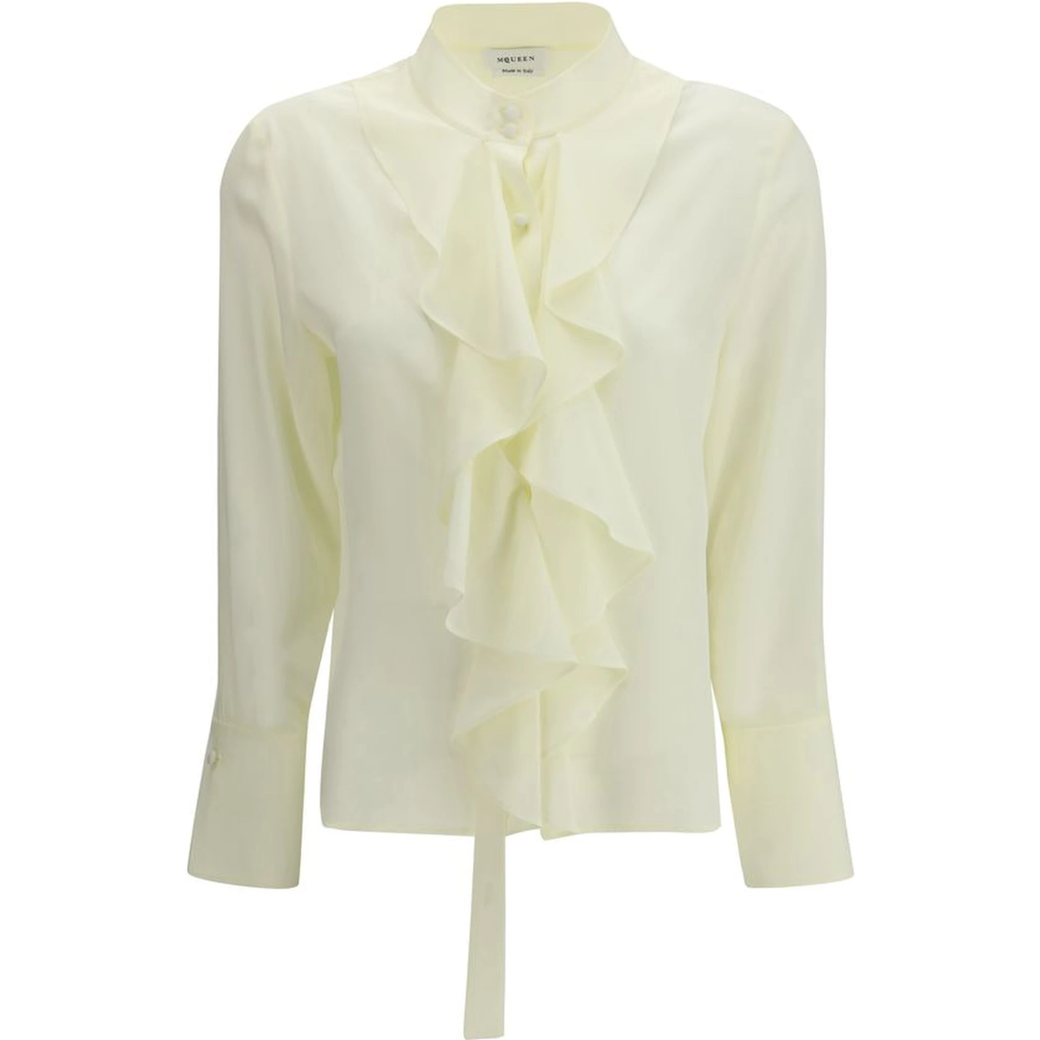 Bicolor Silk Shirt