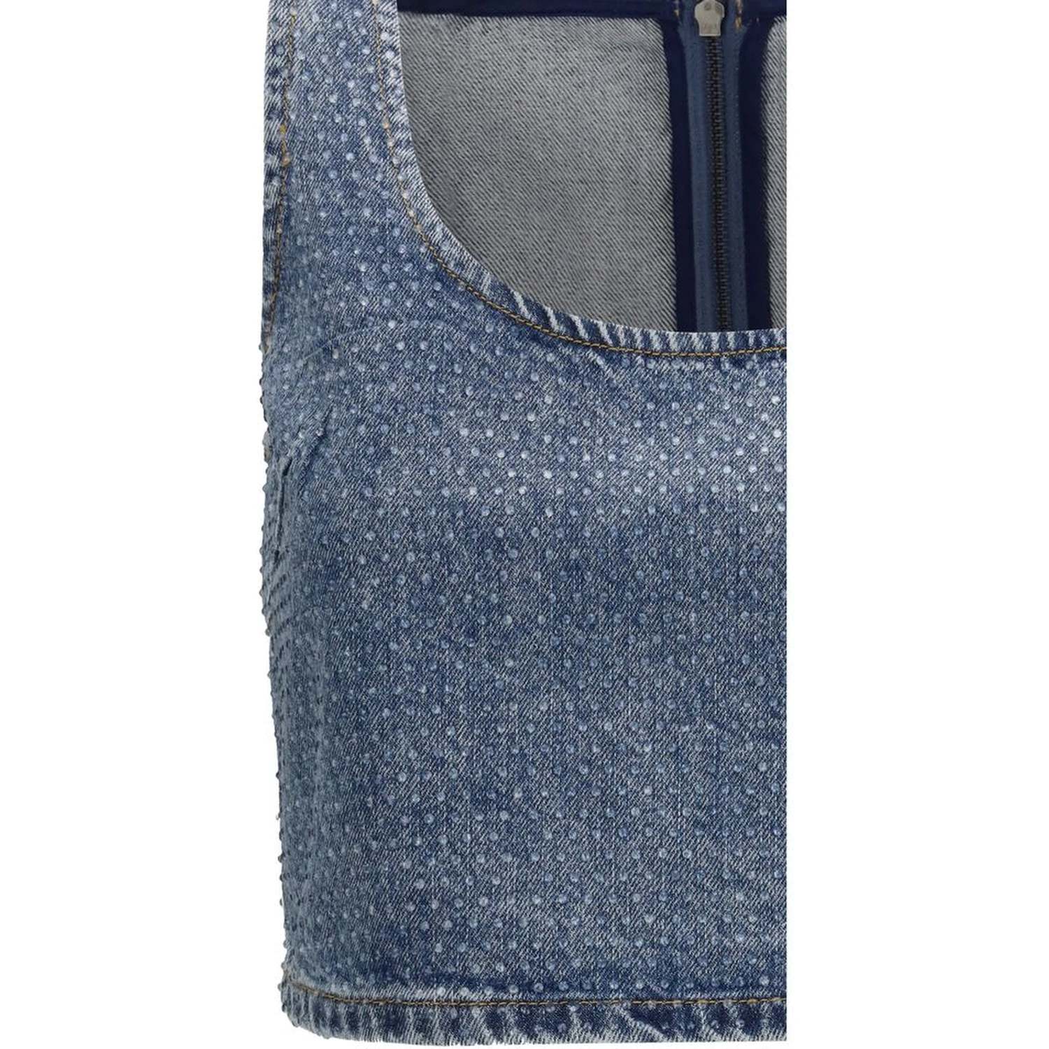Blue Cotton Top