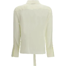 Bicolor Silk Shirt