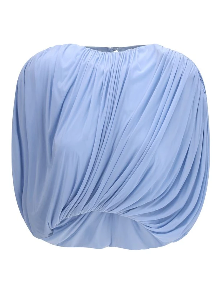 Light Blue Copper Blouse