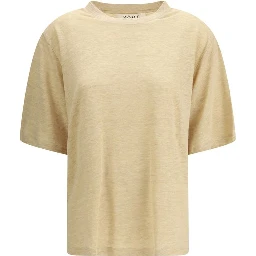 Beige Linen T-Shirt