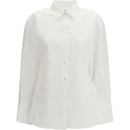 White Cotton Dress Shirt