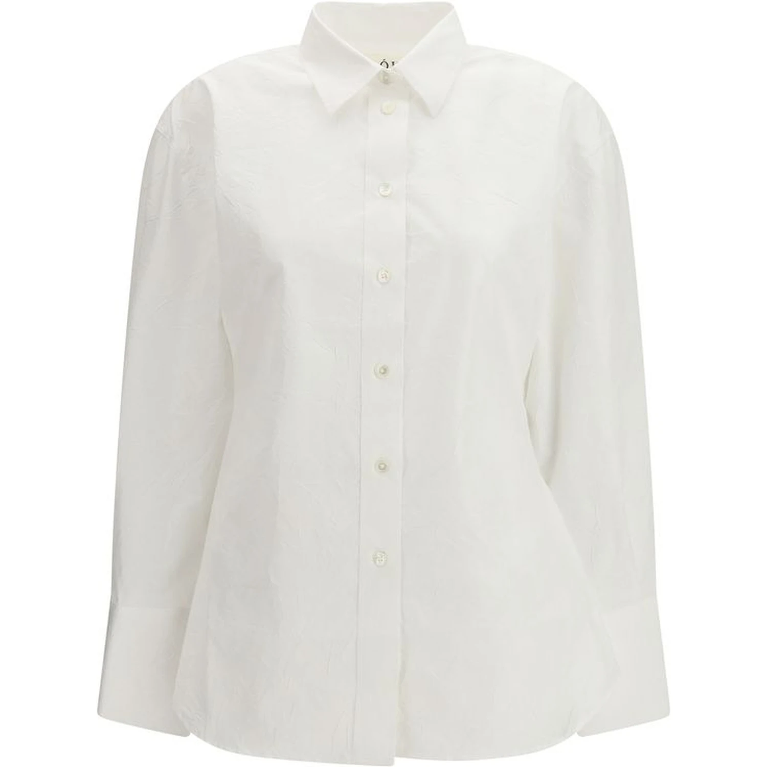 White Cotton Dress Shirt