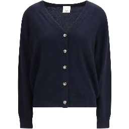 Blue Cashmere Cardigan