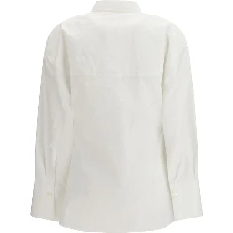 White Cotton Dress Shirt