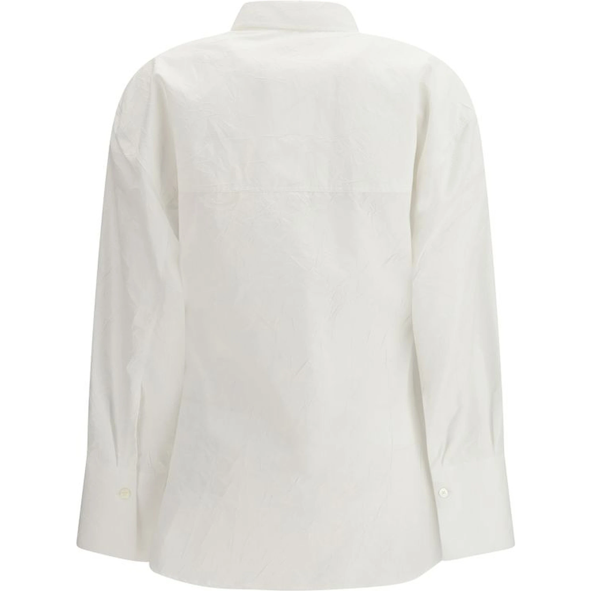 White Cotton Dress Shirt