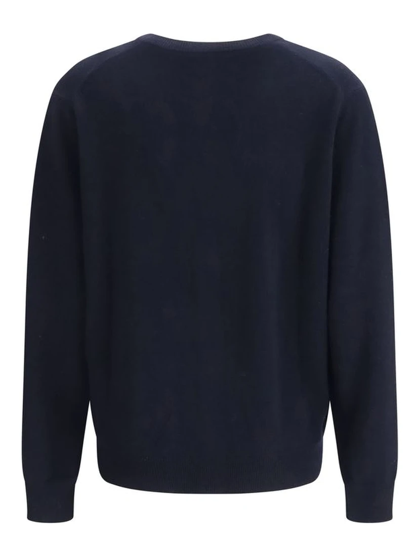 Blue Cashmere Cardigan