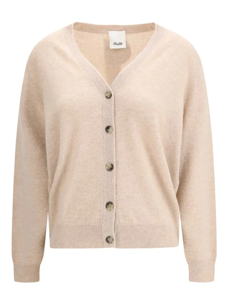 Cream Cashmere Cardigan