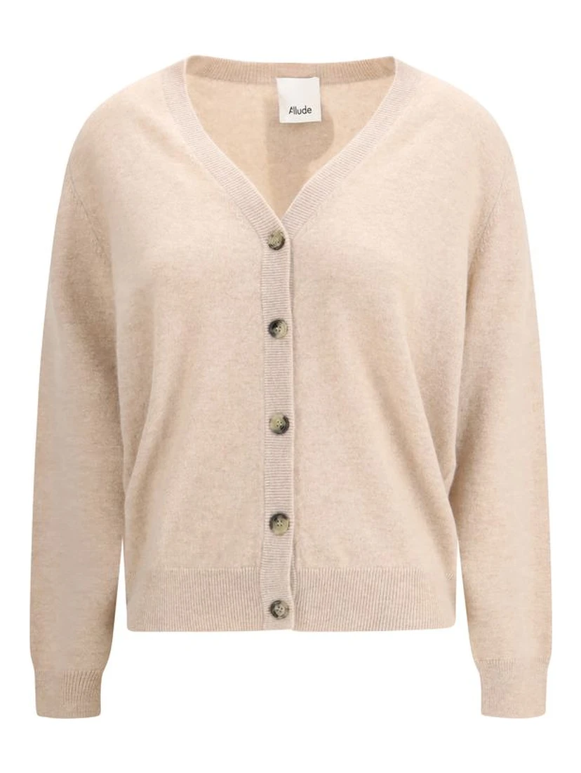 Cream Cashmere Cardigan