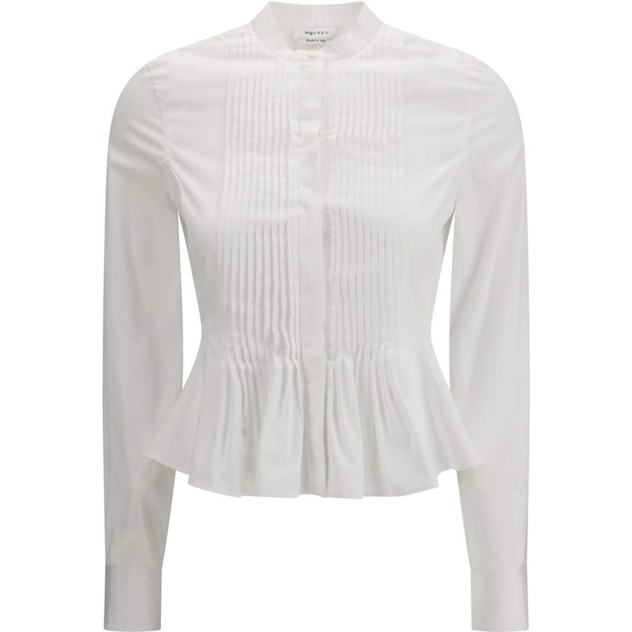 White Cotton Dress Shirt