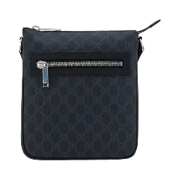 Black Polyethylene Shoulder Bag
