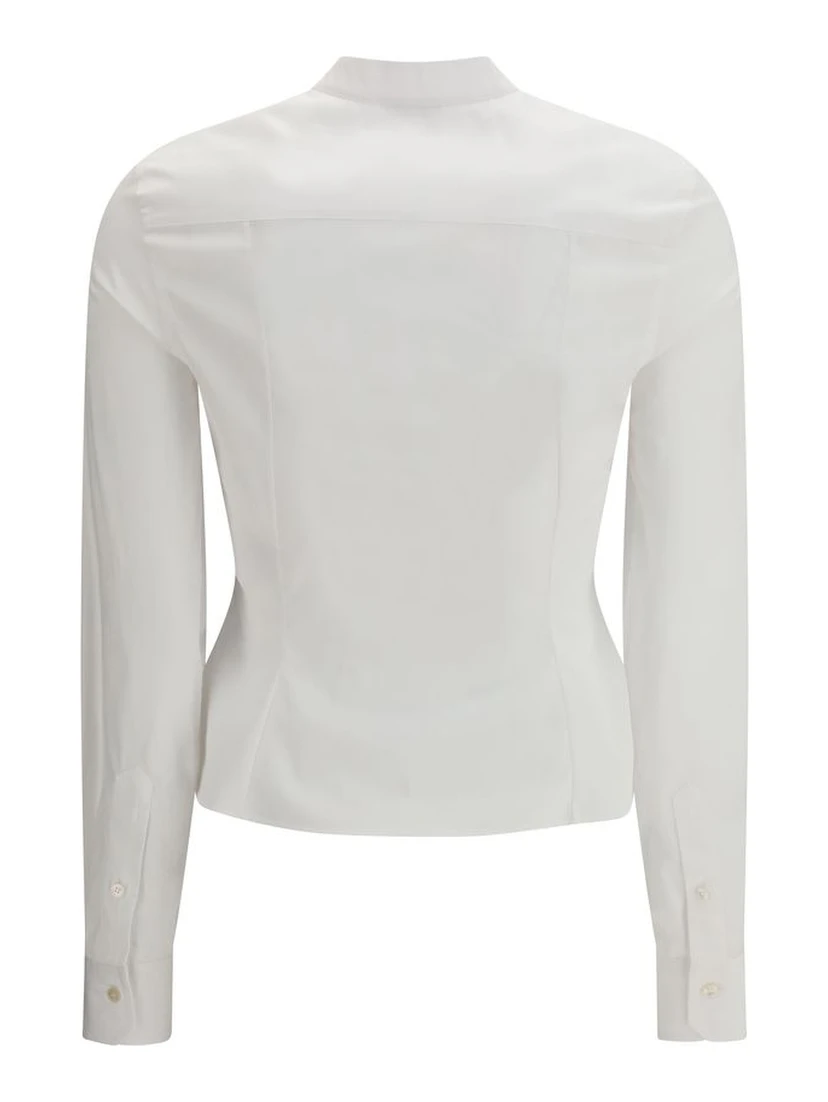 White Cotton Dress Shirt