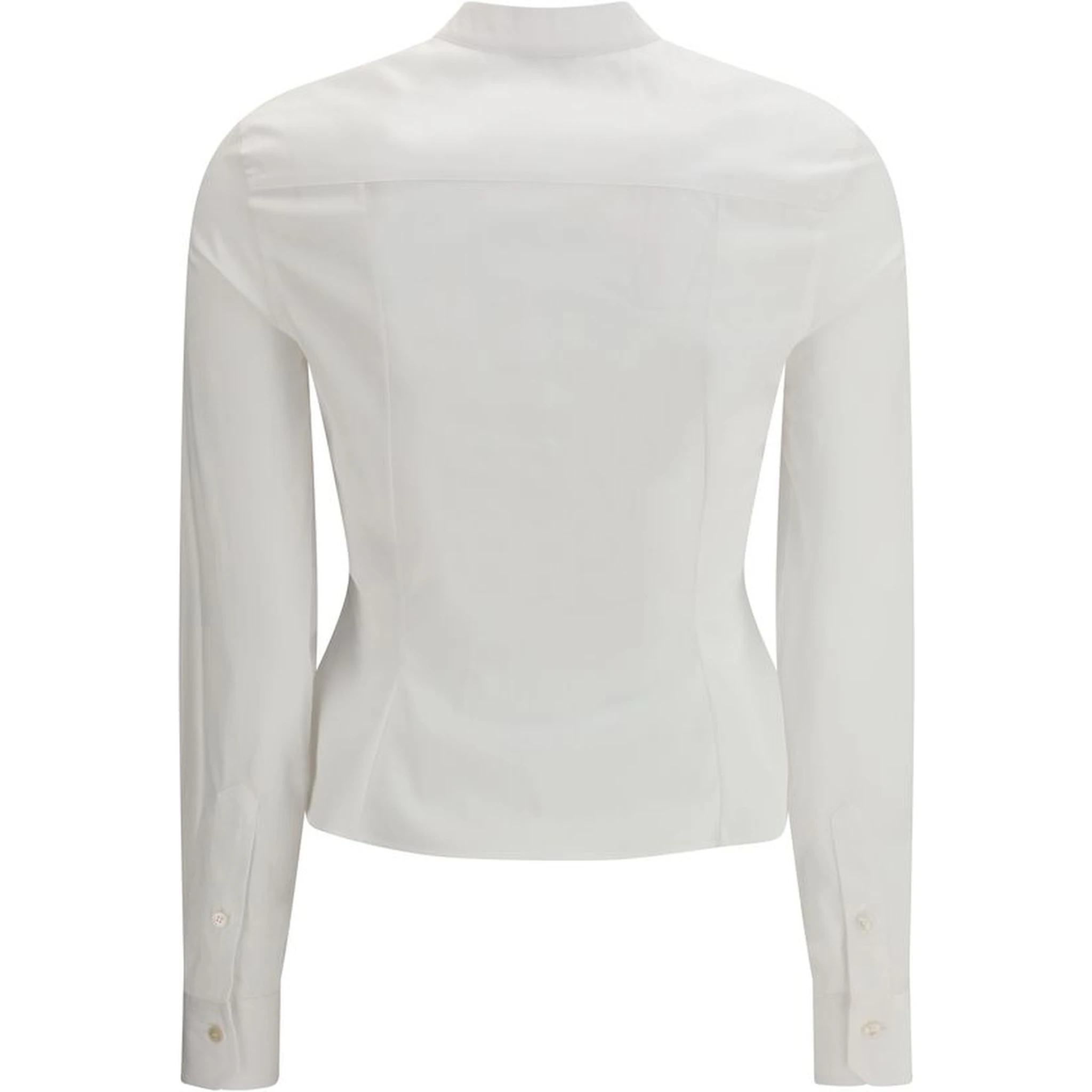 White Cotton Dress Shirt