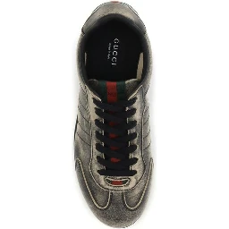 Black Calf Leather Bos Taurus Low Top Sneakers