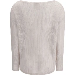 White Cashmere Cashmere Sweater
