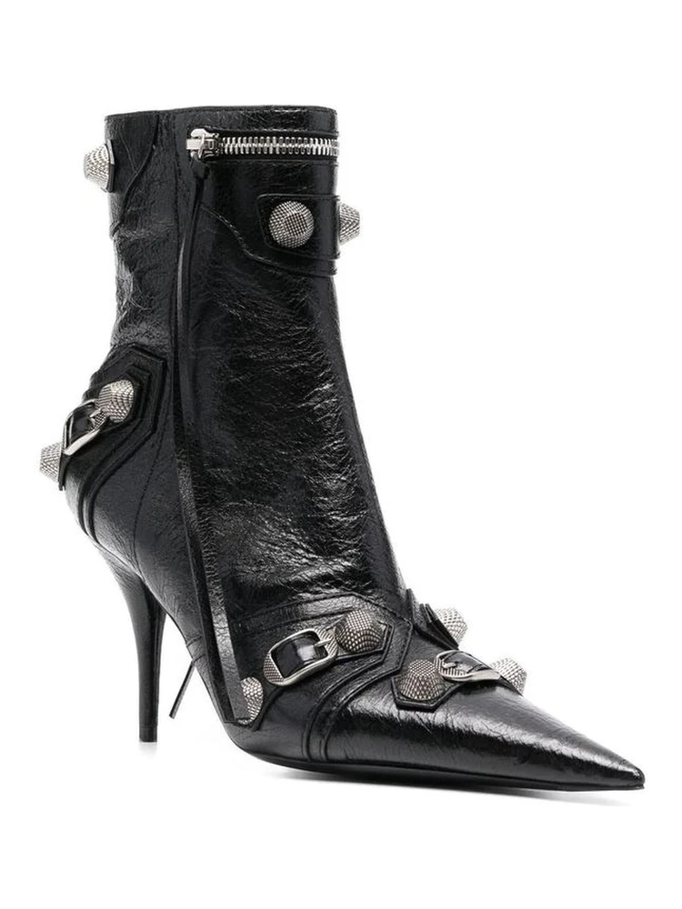 Black Lamb Leather Boots alternative