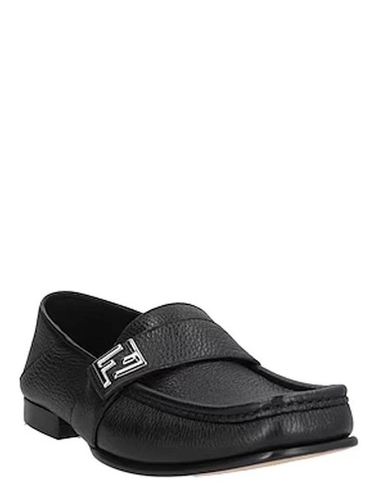 Black Calfskin Slip-On Loafers alternative