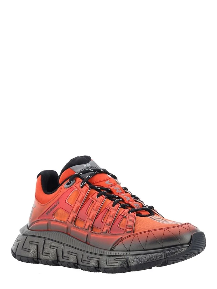 Orange Fabric Athletic Sneakers alternative