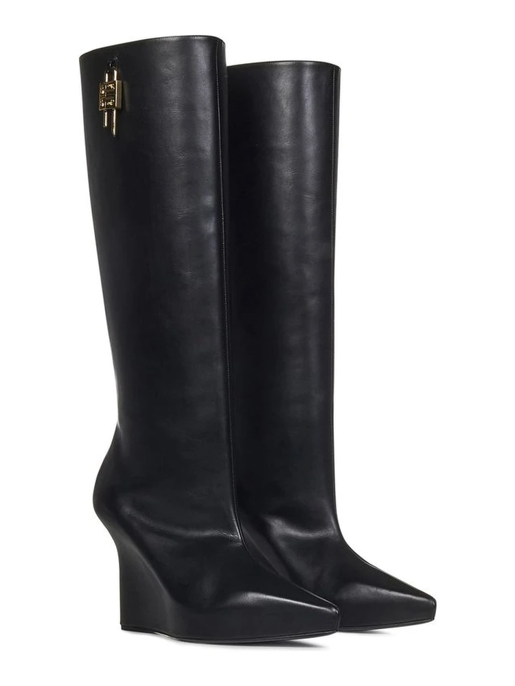 Black Calfskin Boots alternative