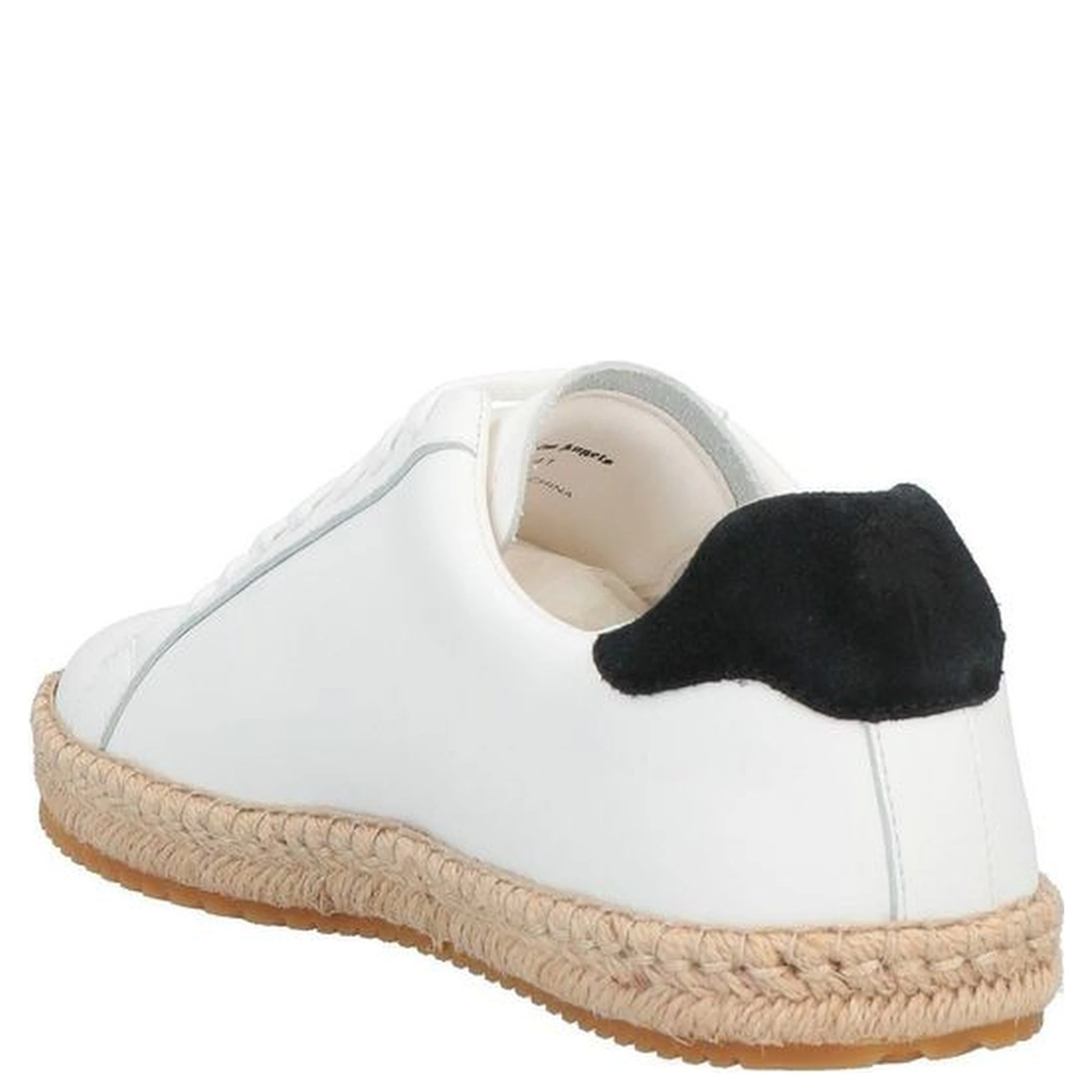 White Calfskin Platform Sneakers