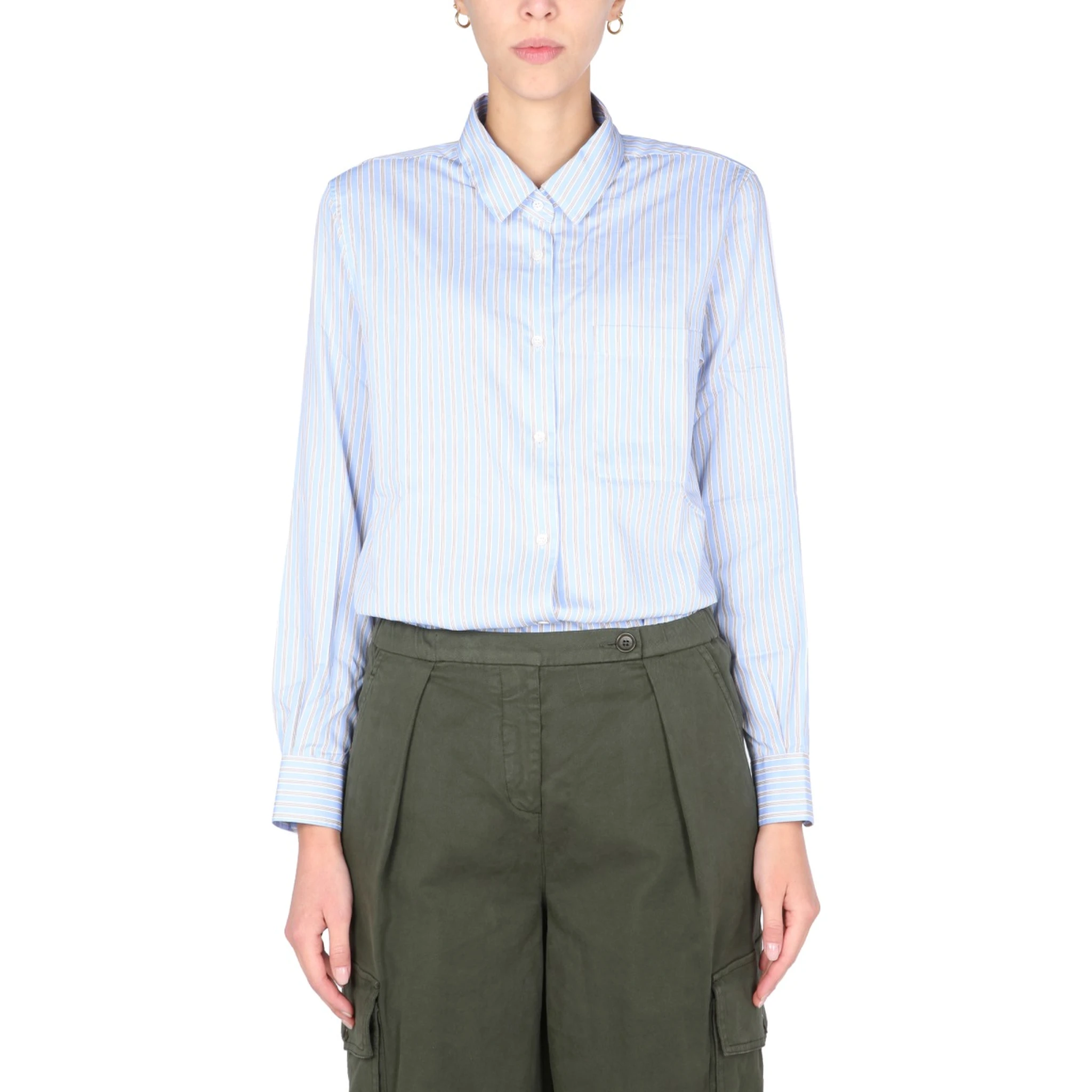 STRIPED PATTERN SHIRT