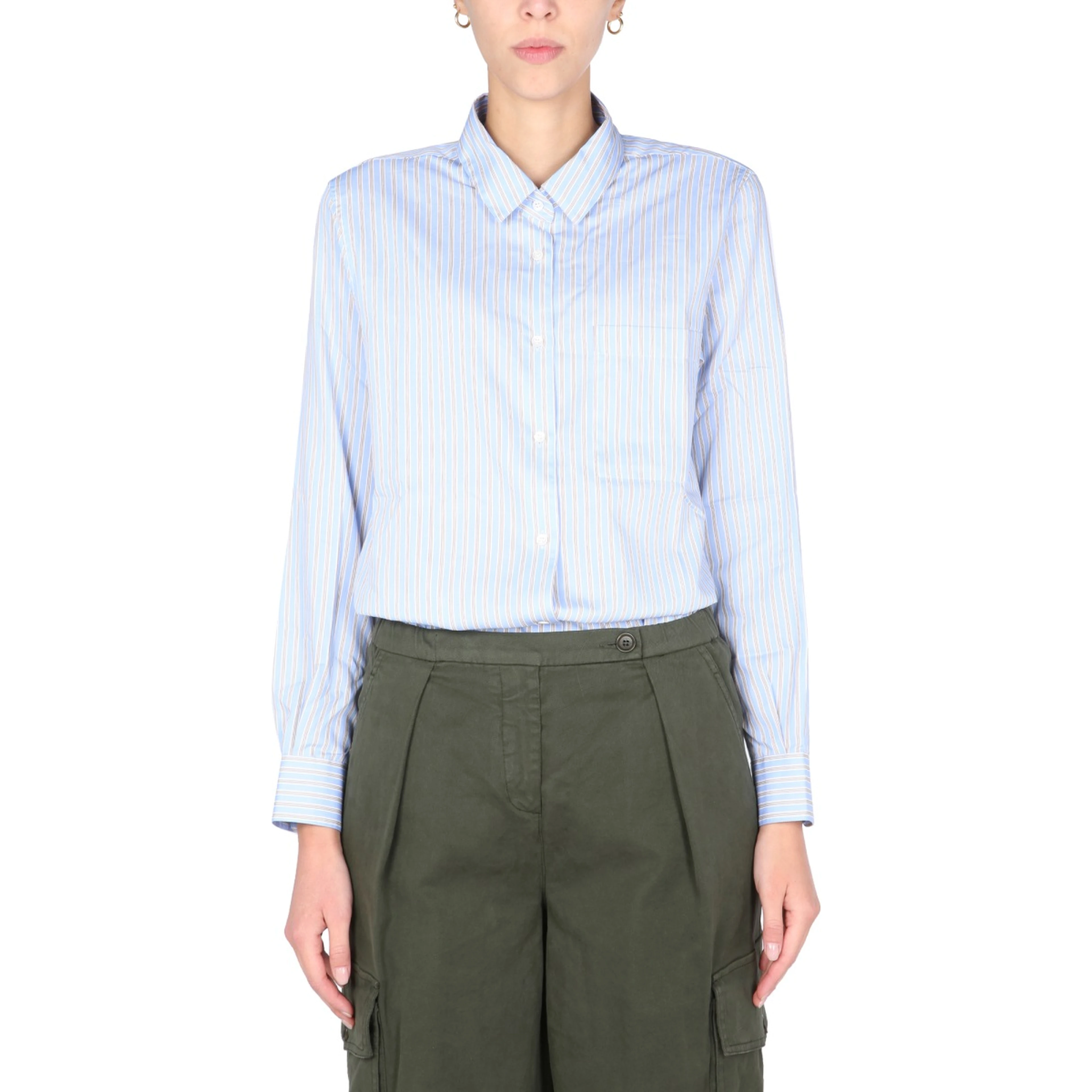 STRIPED PATTERN SHIRT