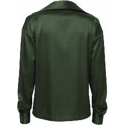 SILK SATIN STRETCH SHIRT